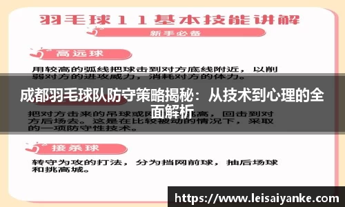 成都羽毛球队防守策略揭秘：从技术到心理的全面解析